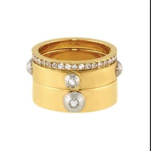 Henri Bendel Stackable Gold Ring